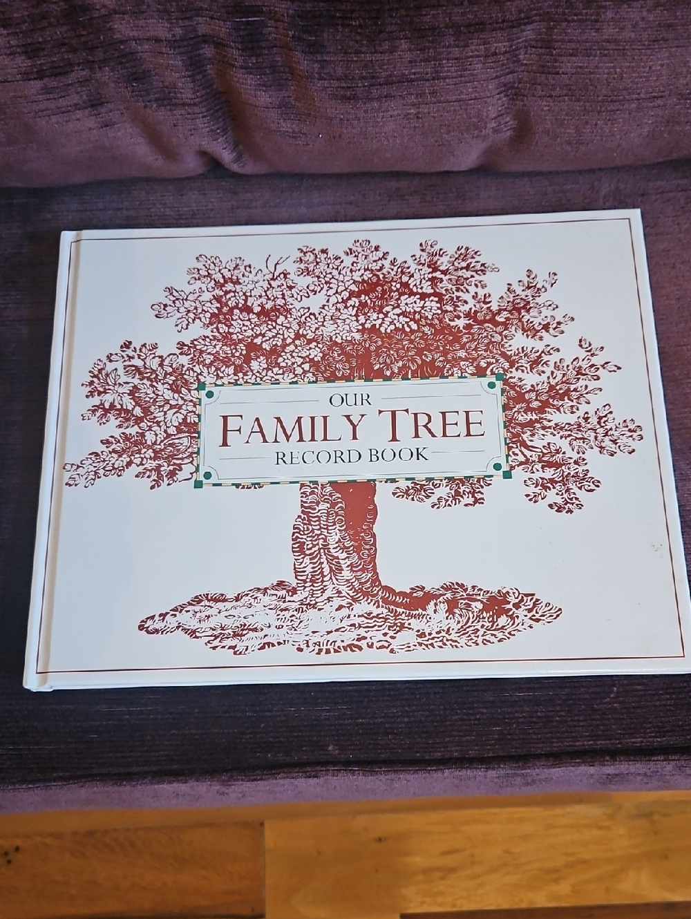 Our Family Tree Record Book